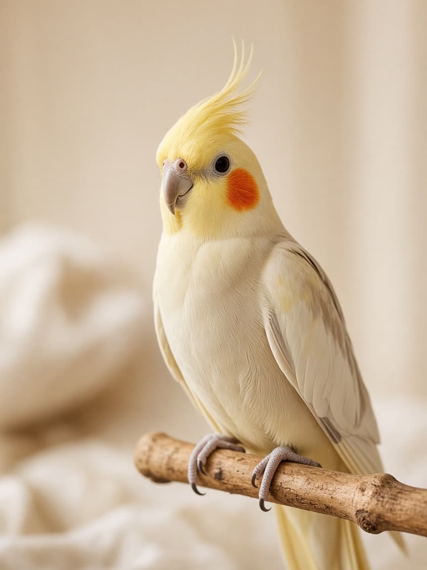 A beloved companion bird — every pet has a story worth remembering